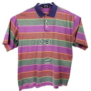 Smith And Tweed Striped 100% Pima Cotton XL